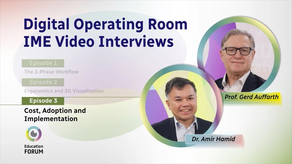 Digital OR IME Podcast Series: Cost, Adoption, and Implementation