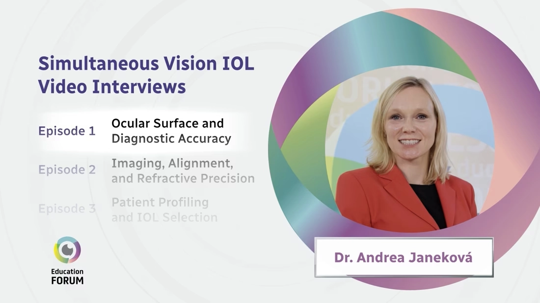 IME Expert Podcast Series on Simultaneous Vision IOLs: Ocular Surface and Diagnostic Accuracy