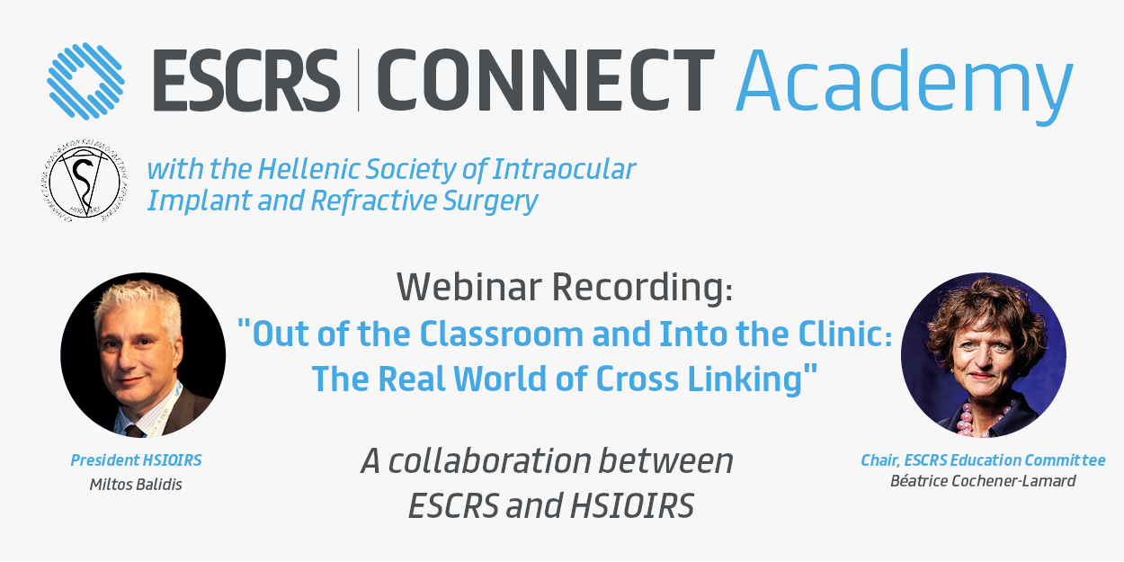 ESCRS CONNECT Academy with HSIOIRS Webinar