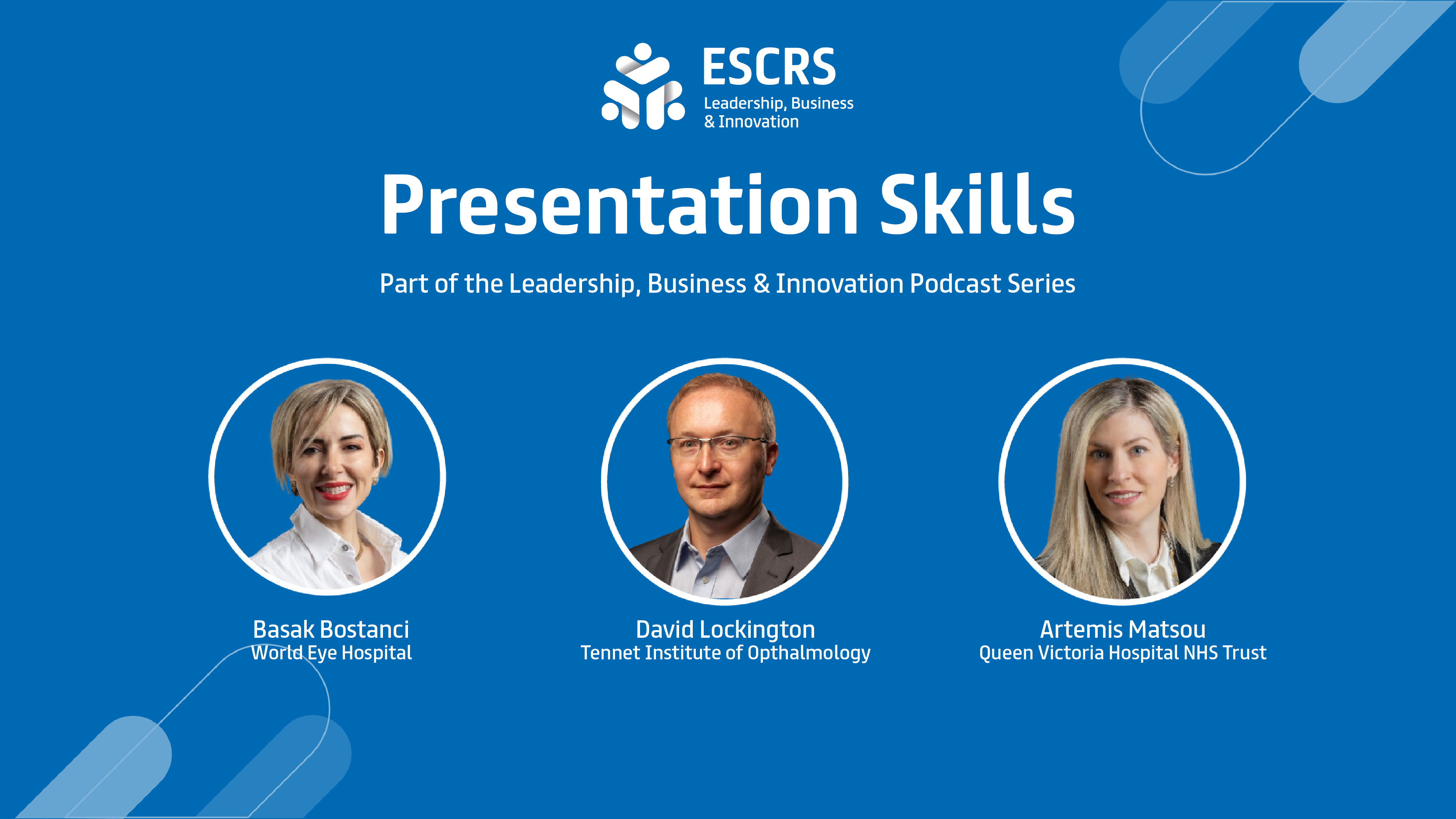 Leadership, Business & Innovation Podcast: Presenting Skills
